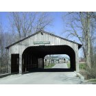 Plymouth: : Covered bridge in Centennial Park Plymouth Indiana