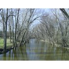 Plymouth: : Yellow River running thru Centinneal Park off of Randolph Plymouth Indiana