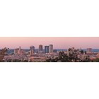 Birmingham: : Sunset panorama view from atop Red Mountain