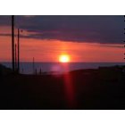Point Lay: sunset