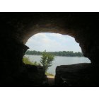Cave-In-Rock: From the inside, looking out