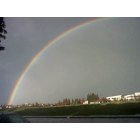Rancho Cordova: This is another picture on the same day as the first two that I sent . So on this daythere was three rainbows all next to each other.