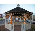 Greenville: : Gazebo in the fall with Christmas lights