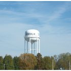 Vandalia: : The water tower - first thing you see
