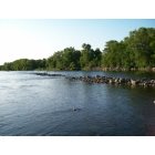 Sauk Rapids: The Mississippi River In Sauk Rapids