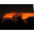 Port Charlotte: End of storm, at sunset. Taken from my backyard.