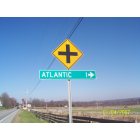 Atlantic: Atlantic Sign on Rt. 18 going north