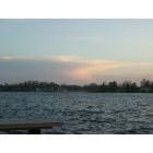 Lake Orion: Off the Shore at the end of Flint St.(anvil cloud)