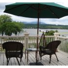 Germantown: View of Hudson and Catskills from Cheviot Landing, Germantown NY