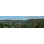 Corning: : panorama - The City and Valley of Corning, New York, October 2010