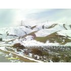 Quartz Hill: snow on the hills of quartz