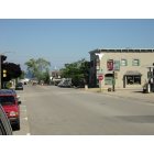 Northport: Northport, Michigan. Looking East.