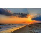 Atlantic Beach: High Dynamic Range picture of sunset from Atlantic Beach, NC