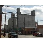 Sherman: : Anderson Feed Mill. View from two of the main cross streets. Houston and Montgomery.