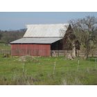 Valley Springs: red barn on jennylind rd