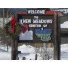 New Meadows: Coming into Town