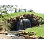 Sulphur Springs: Waterfall at Coleman Park