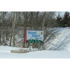 Sacred Heart: Westbound Welcome Sign off Hwy 212
