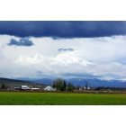 Kuna: Kuna Idaho Farmlands ~ The storm rolls in