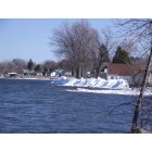 Houghton Lake: The south west shore of Houghton Lake early Spring