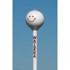 Watseka: Water tower on west side of town on Hwy 24