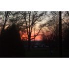 Greentop: sunset in my back yard in greentop