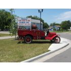 Freeport: Old fire car in Freeport