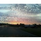 Pevely: Pretty sunrise on Hwy Z at I-55 in Pevely