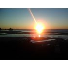 Neah Bay: tsooes river sunset in Neah Bay WA