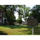 Zebulon: Pike County Historic Marker and Pike County Courthouse - Zebulon, GA