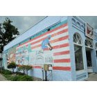 High Springs: Mural on side of Bicycle outfitters shop