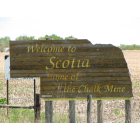 Scotia: Sign at entrance to Scotia