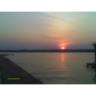 Cedar Lake: Cedar Lake at dusk.