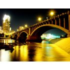 Minneapolis: : over amber waters