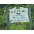 Medusa: Hanlet of Medusa Road Sign