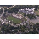 Phillipsburg: Ariel view of High School Football field I took from plane ride