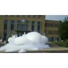 Columbus: Cherokee county fountain filled with Bubbles