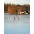 Cornwall: Ice Fishermen on BeaverDam Lake