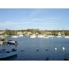 Woods Hole: Lookin at Eel pond from Mbl street