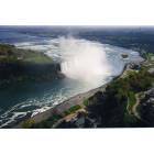 Niagara Falls: : A picture of Nigara falls, NY from across the river in Canada.