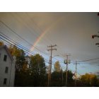 Farmington: Rainbow Over Farminton NH