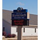 Hankinson: Sign Outside City Hall