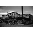 Tell City: Tell City Chair Company factory (est. 1865) being demolished in the fall of 2009