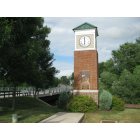 Churchville: Clock Tower in Churchville is dedicated in memory of September 11, 2001