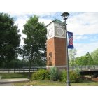 Churchville: The Clock Tower in Churchville is dedicated in memory of September 11, 2001
