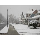 Fort Smith: : Historic District during March 2011 snow day
