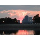 Rochester: : Downtown Rochester taken at sunset from the Cobbs Hill Reservoir