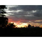 Rochester: : Sunset over Rochester
