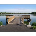 Marshfield: Pier on the Upper Pond at Wildwood Park & Zoo