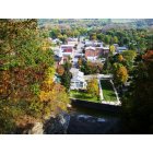 Montour Falls: A VIEW OF MONTOUR FALLS LOOKING FROM WEST TO EAST ATOP OF SHE-GUA-GA FALLS